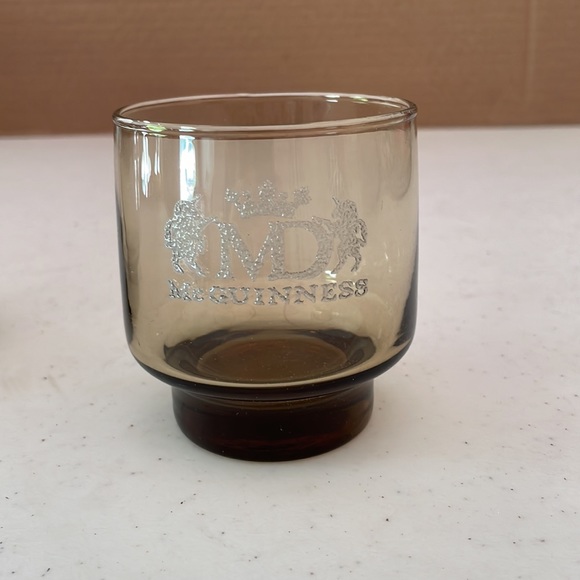 Two McGuinness Liqueur Bar Glasses 3 1/4” - Picture 2 of 5